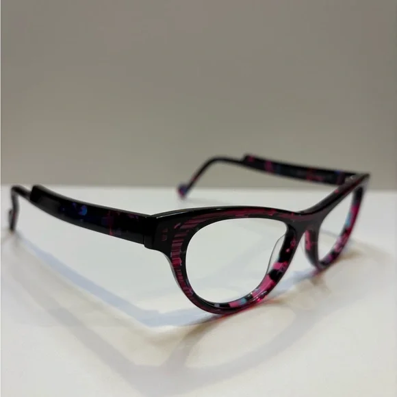 Theo Rubik 3 - THEO EYEGLASSES THEO GLASSES CAT EYE WOMENS GLASSES FRAMES ONLY - Picture 6 of 16